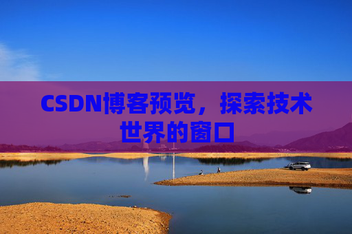 CSDN博客预览，探索技术世界的窗口